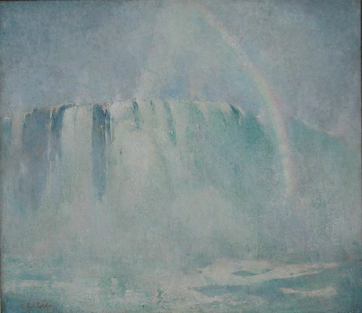 Emil Carlsen : Mist and rainbow, ca.1912.