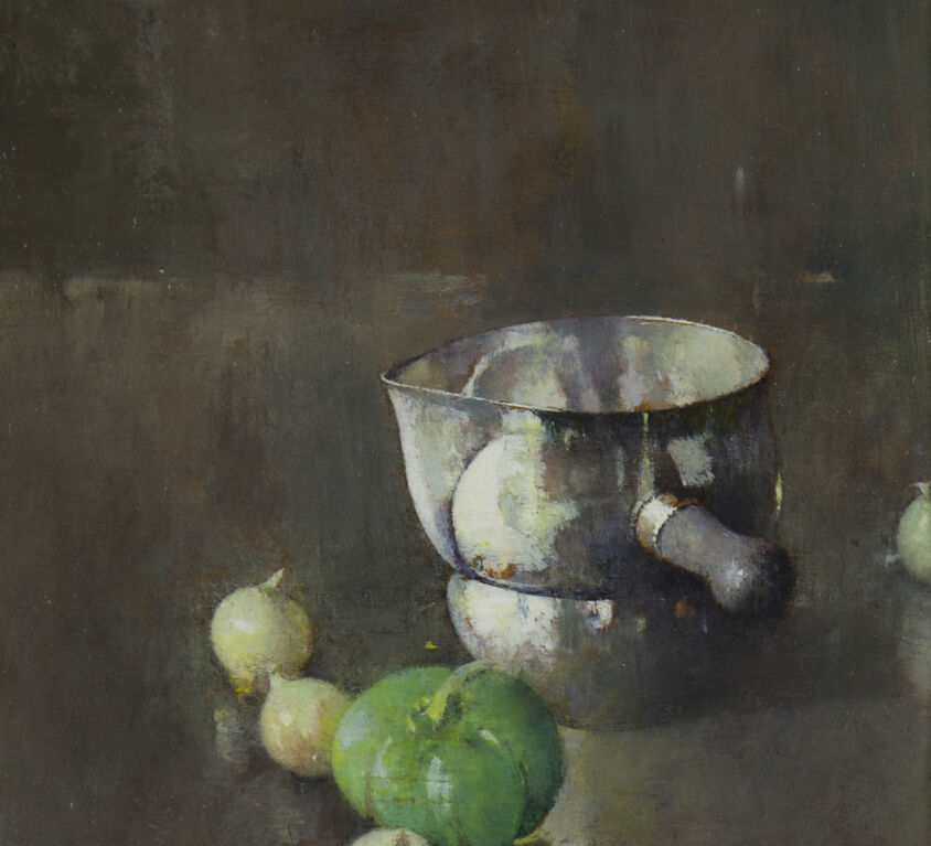 Still Life (also called Pomegranate and Double Boiler), 1927