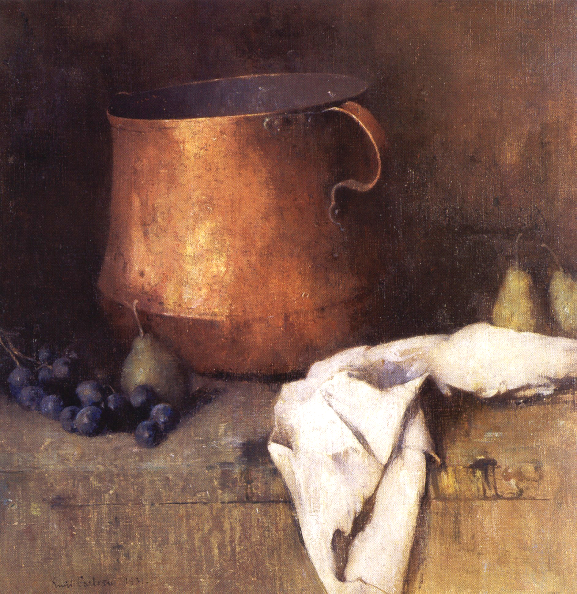 Emil Carlsen The Copper Pot, 1931