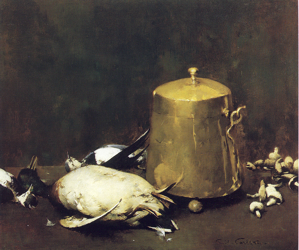 Emil Carlsen : Still life with ducks, ca.1883.