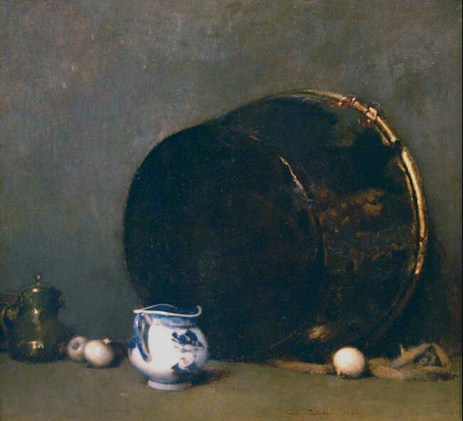 Emil Carlsen : The sooty kettle, 1902.