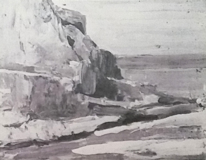 Emil Carlsen Coastal Scene, c.1909