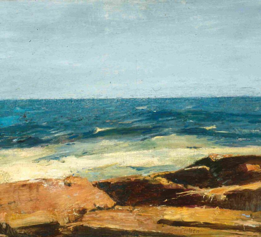 Emil Carlsen The Surf, Rocks and Water, ca.1909