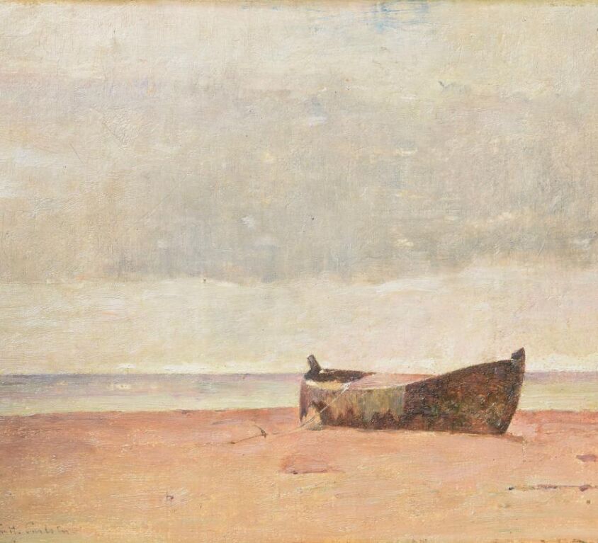 Emil Carlsen : The dory, ca.1910.