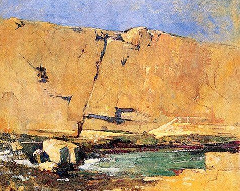 Emil Carlsen Quarry Wall, c.1914