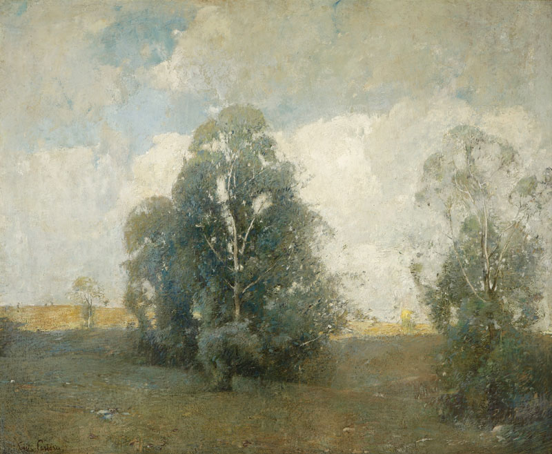 Emil Carlsen : Summer landscape, ca.1905.