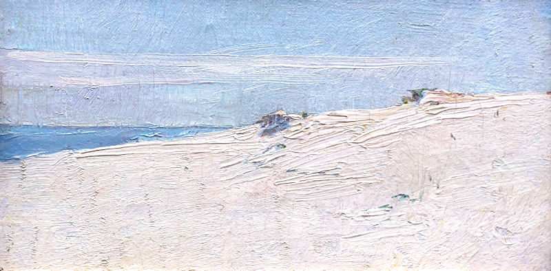 Emil Carlsen : Sand dunes, ca.1922.