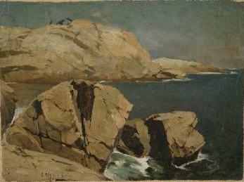 Emil Carlsen Bald Head Cliff, York, Maine, c.1914