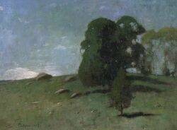 Emil Carlsen Hillside Landscape (also called Summer Landscape), 1905