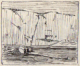 Emil Carlsen Sketch for Quarry Wall, Ogunquit, ME, c.1914